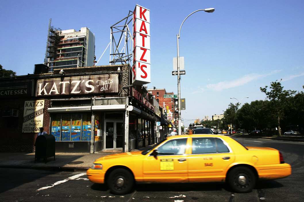 Katz's Delicatessen on the Lower East Side of Manhattan, 28 June 2007