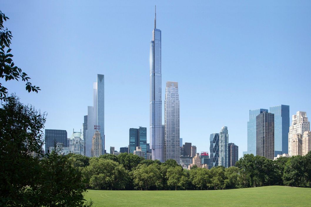 Nordstrom Tower, over the Great Lawn. Photo: Extell