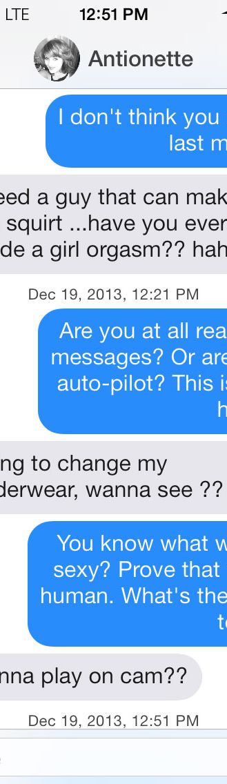 Sexting With A Tinder Spam Bot Things Get Weird The Cut 4057